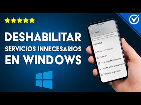 ¿Cómo se deshabilita en WINDOWS 10 los servicios innecesarios?