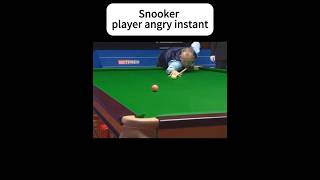 Snooker player angry moment#snooker #foryou