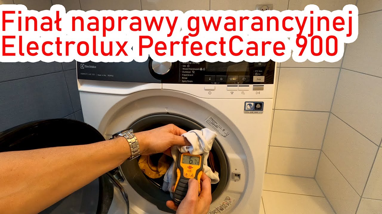 Finał reklamacji Electrolux PerfectCare 900