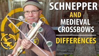 Schnepper and medieval crossbows