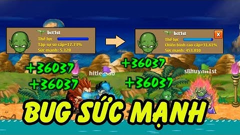 NRO - Cày Nick Up Vàng Sv8 Tập 1: Hướng Dẫn Bug Sức Mạnh Từ 2K Sức Mạnh Lên 1Tr5 Trong Một Nốt Nhạc!