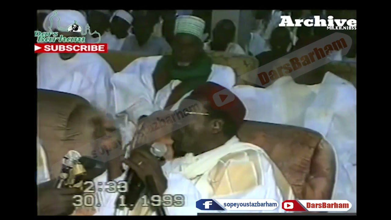 ARCHIVE extraordinaire: le 30 janvier 1999, derniere ziarra Medina Baye du 20em siècle.