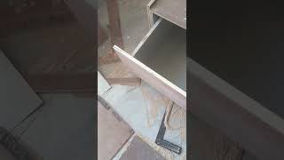 Aaj Bed Ko Ready Kiya 🛏️💪#beddesign #woodwork #furniturework #carpentrylife #viral #trending