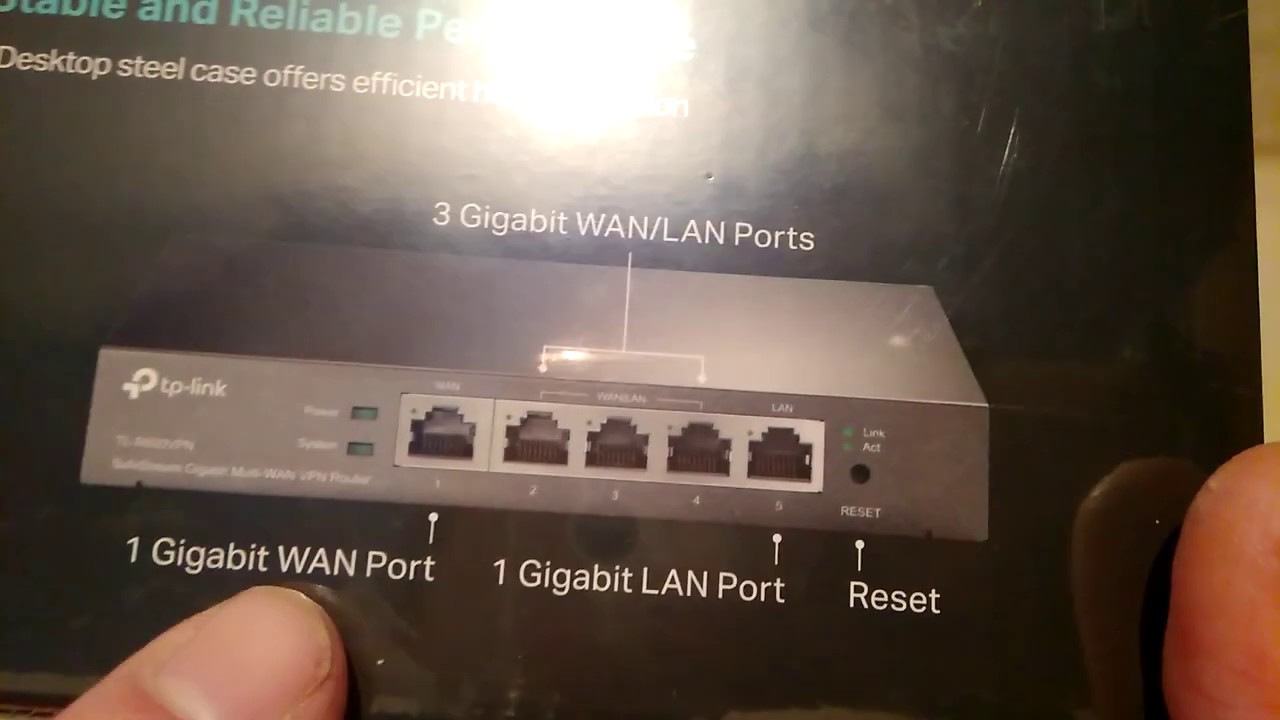 Router TP-Link VPN Gigabit Multi-WAN (TL-R600VPN) в Баку / Bakida / v Baku