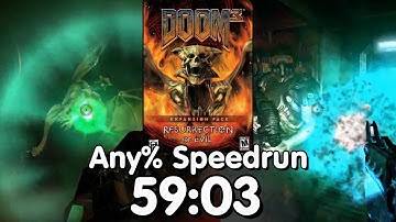 Doom 3: Resurrection of Evil Any% Speed Run in 59:03