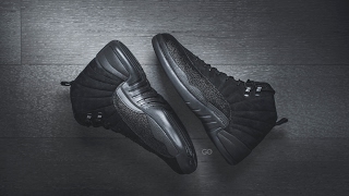 ovo x air jordan 12 retro black