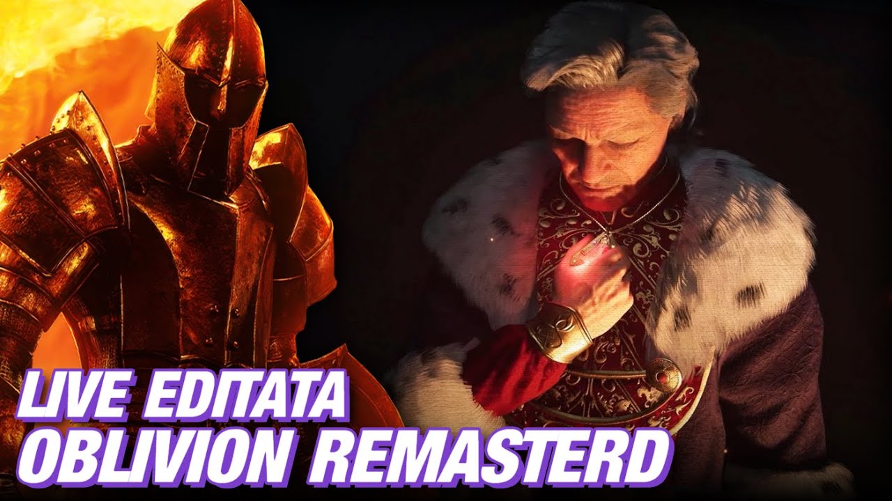 🟪 The Elder Scrolls IV: Oblivion Remastered — Live Editata - YouTube