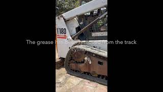 Bobcat T180 Track Removal and Replacement