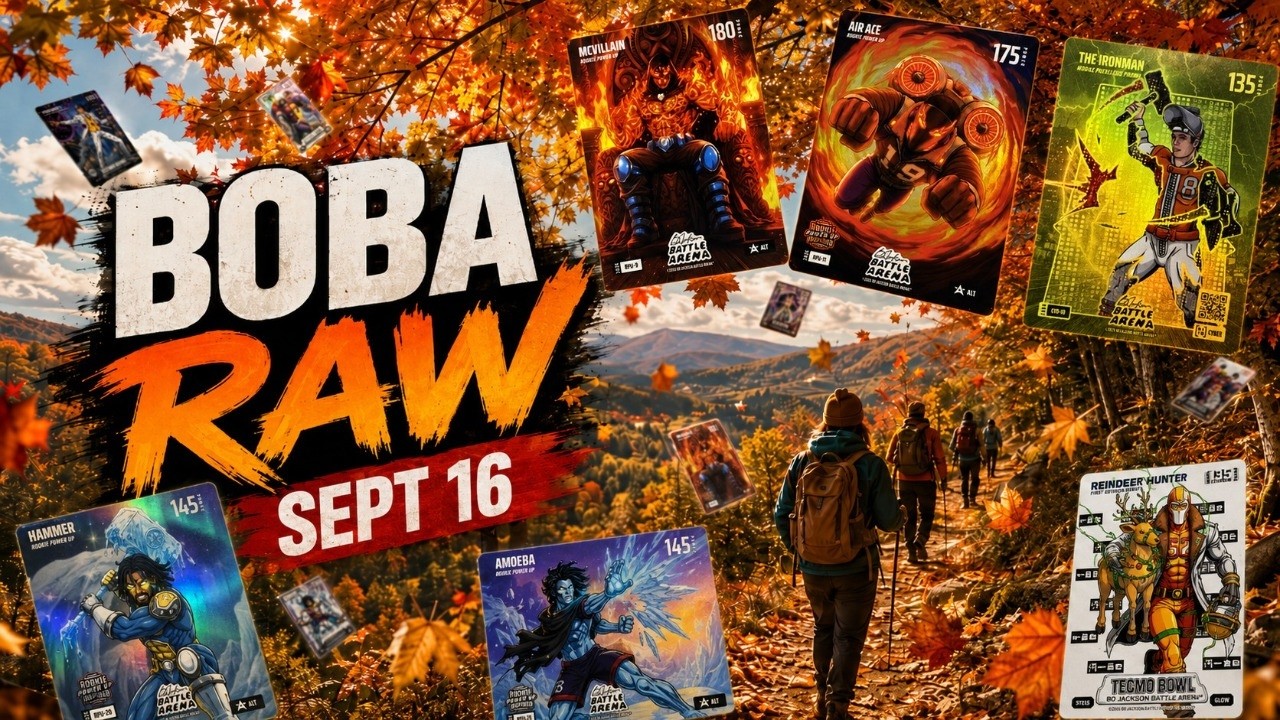 BOBA RAW Wednesday Sept 16, 2026 📱