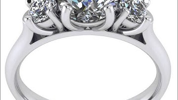 Jewelry Triology Ring B 3D print model from CGTrader.com
