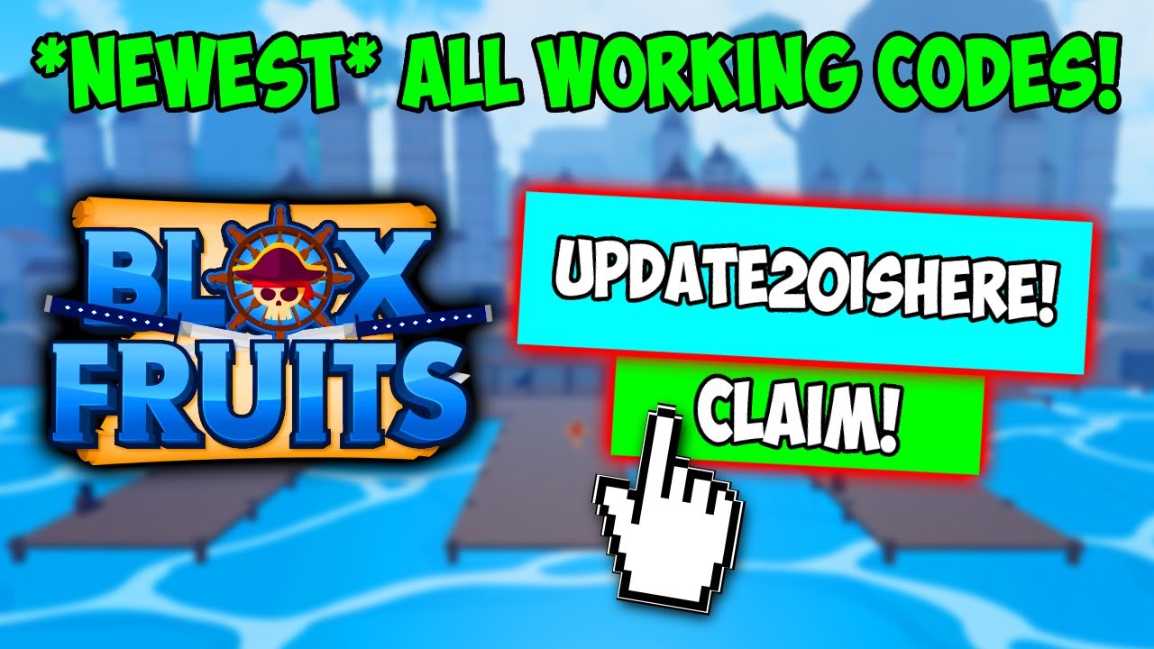 NEWEST* All Working Update 20 Codes Blox Fruits For X2 EXP & MORE! 