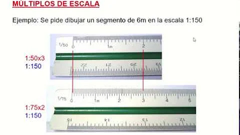 ¿Cuánto es 1Cm en escala 1 150?