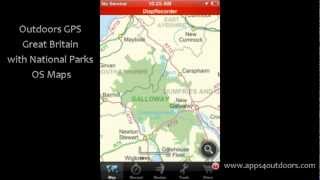 Outdoors GPS Great Britain with National Parks  - app review screenshot 2