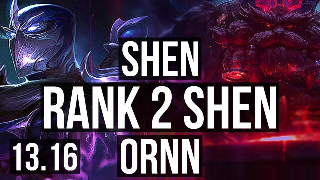 SHEN vs ILLAOI (TOP), Rank 4 Shen, 6/2/8, EUW Grandmaster
