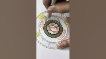Deeply Satisfying Spiral Sounds | Relaxing ASMR Spirograph Art for Rest! #art #shorts #spirograph