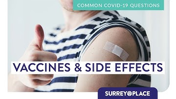 Common COVID-19 Questions: Vaccines & Side Effects