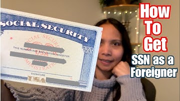 How To Apply For Social Security Number Once You Enter USA (On a K1 Visa)