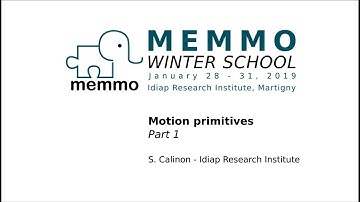 [memmows] Motion primitives. Part 1