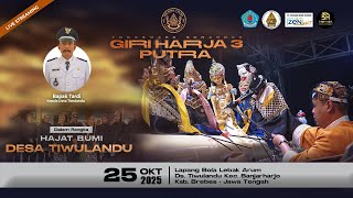 Download Lagu 🔴 LIVE HAJAT BUMI DESA TIWULANDU || GIRIHARJA 3 PUTRA - YOGASWARA S || BREBES, 25/10/2025 #gh3p MP3 Download Lagu 🔴 LIVE HAJAT BUMI DESA TIWULANDU || GIRIHARJA 3 PUTRA - YOGASWARA S || BREBES, 25/10/2025 #gh3p MP3