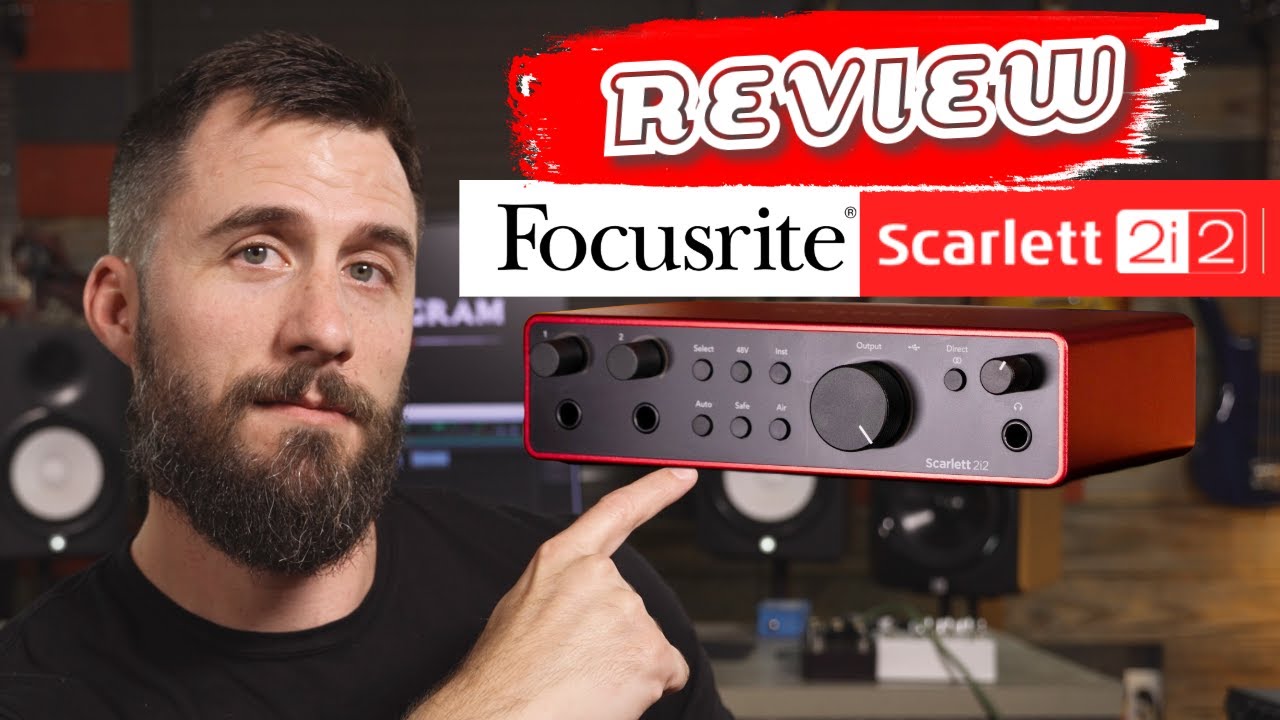 Focusrite Scarlett 2i2 4th Gen USB Audio Interface favorable