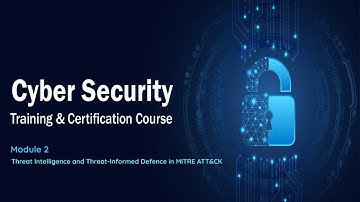 Threat Intelligence and Threat-Informed Defence in MITRE ATT&CK - Cyber Security Course 2025