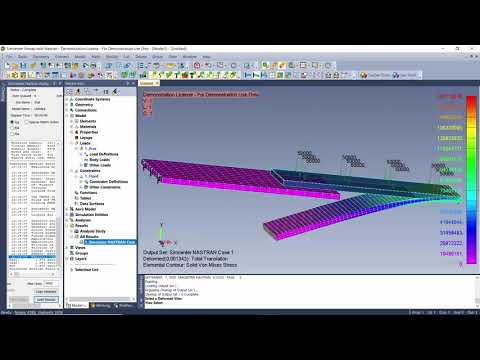 Контактные задачи в Femap с NX Nastran