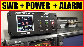 NUEVO MEDIDOR DE ESTACIONARIAS + POTENCIA DE RF. ES PERFECTO !!!!