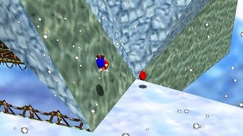 SM64 - Frosty Slide for 8 Red Coins - No Joystick Allowed