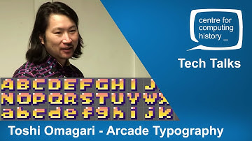 TechTalk: Toshi Omagari - Arcade Typography
