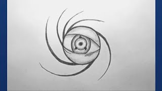 Anime Draw. How to Draw Obito Eye Easy Draw Step by Step for Beginner.