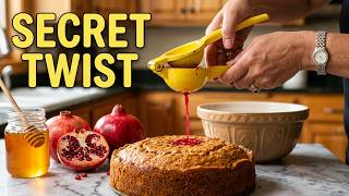 Easy Rosh Hashanah Honey Pomegranate Cake - Moist Holiday Baking
