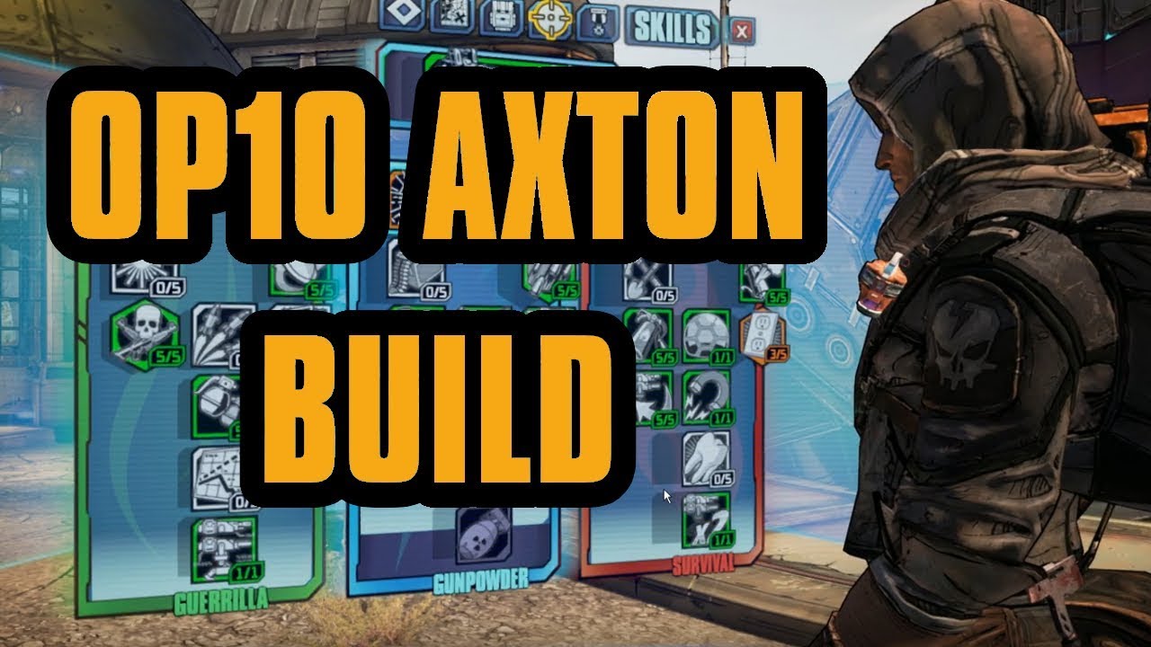Op10 Axton The Commando Build Borderlands 2 Youtube