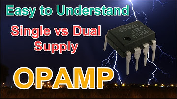 OPAMP Single/Dual Supply In Practice [Negative Rail and Positive Rail]