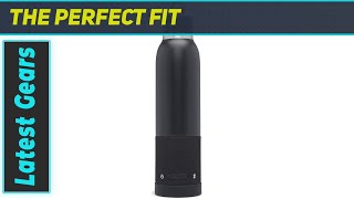 Aquio Ibtb2Bb Double-Wall Steel Insulated Hydration Bottle With Bluetooth Speaker