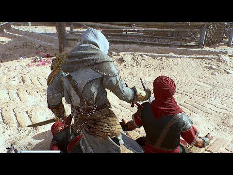 Assassin's Creed Mirage Untouchable No Damage Sword Combat with Rostam Outfit