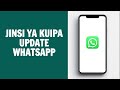 Jinsi Ya Kudownload na Kuweka Update Kwenye WhatsApp Yako 2024