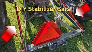 3 point hitch stabilizer bars