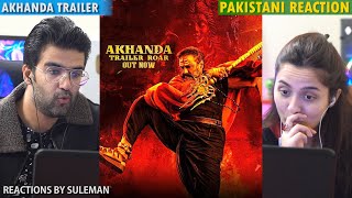 Pakistani Couple Reacts To Akhanda Trailer Roar | Nandamuri Balakrishna | Boyapati Srinu | Thaman S