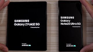 Samsung Galaxy Z Fold 2 vs Note 20 Ultra SPEED TEST