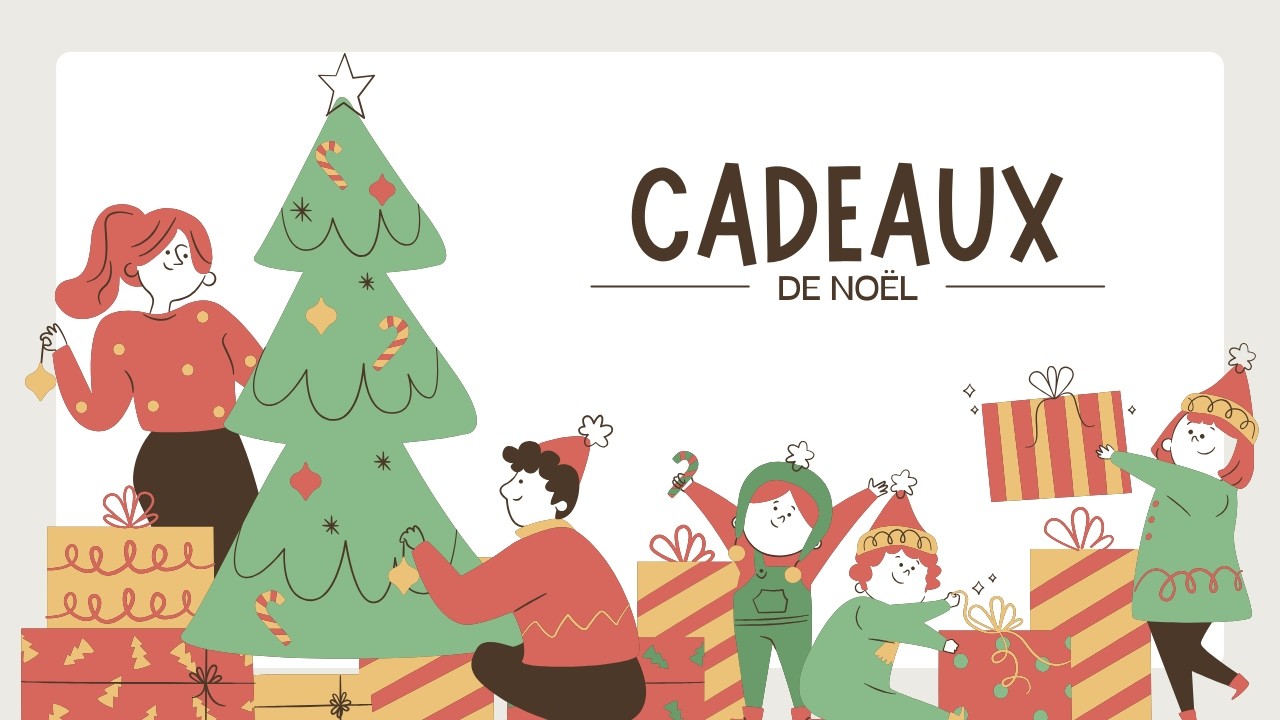 Mes cadeaux de noël