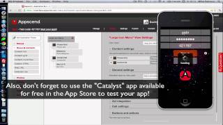 Appscend Tutorial - Using the Large Icon Menu Module