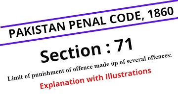 Section 71 of Pakistan Penal Code, 1860