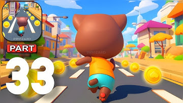 Cat Runner: Decorate Home - Gameplay Walkthrough Part 33 - Subway Cat Runner Game (iOS, Android)