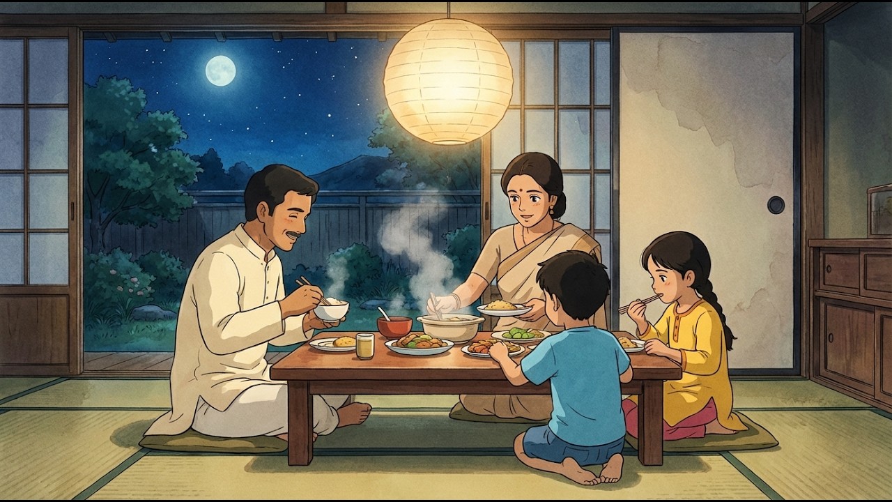 Village Family Daily Life | Cozy Village Lifestyle Story | ASMR Ghibli Style