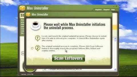 How to uninstall mcafee siteadvisor with Max Uninstaller