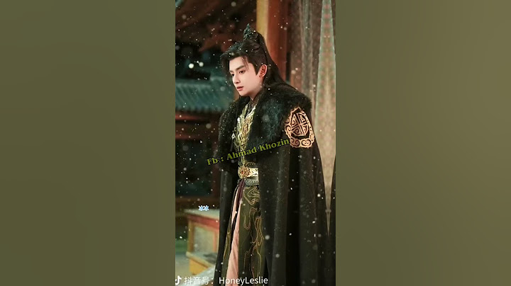 Of the dramas that Amin has played in, he likes the most #何聪睿