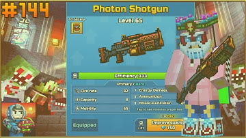 Pixel Gun 3D - Walkthrough Part #144 [Photon Shotgun & Review]