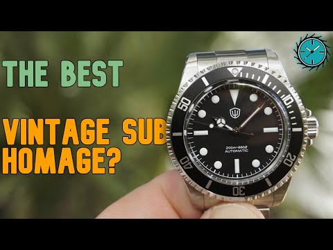 Video The New Vintage Sub Homage King? [Watchdives WD5513 V2 Review] - youtube