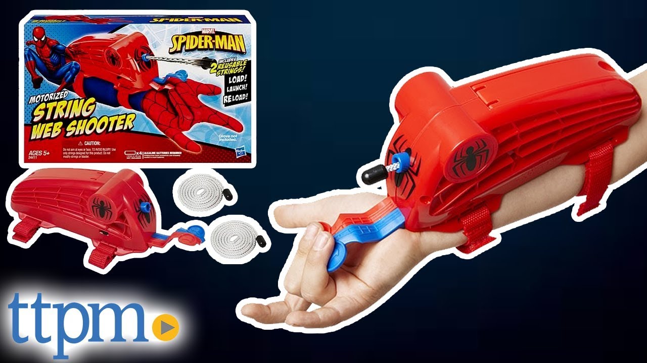 spiderman wrist shooter toy