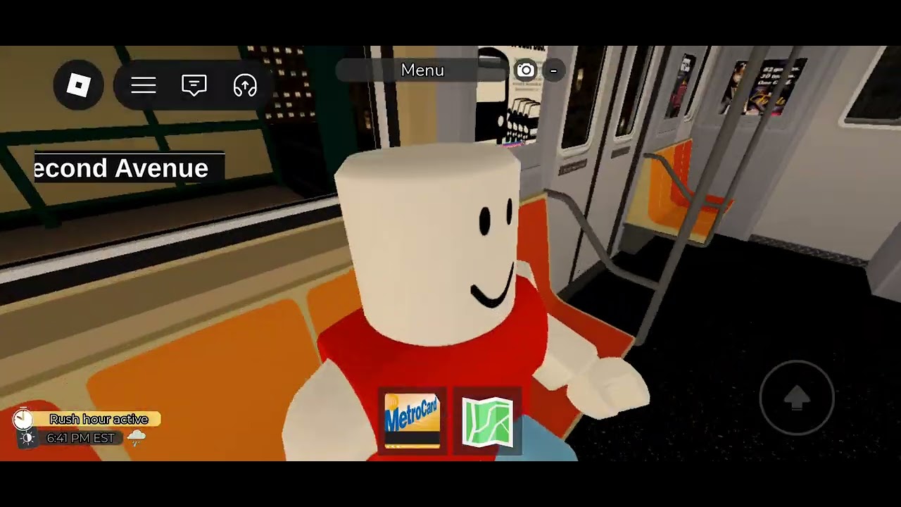 NYC Subway Automated: Rose Street to Rector Street on Line 1